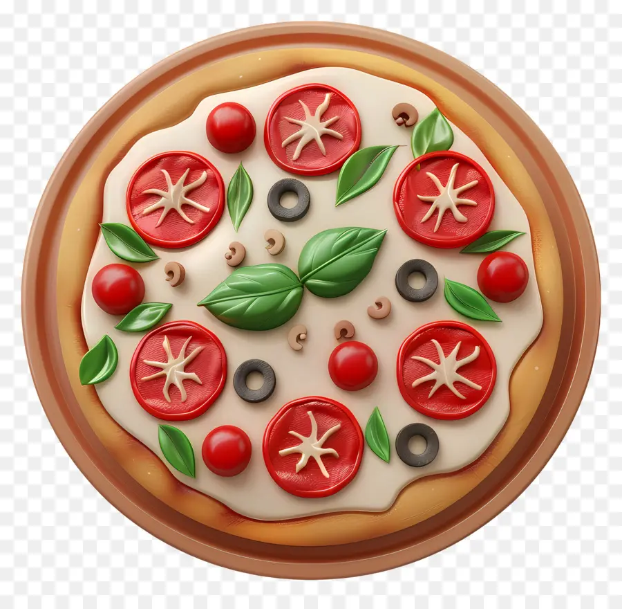 Pizza Italienne，Pizza PNG