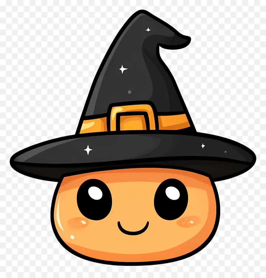 Chapeau D'halloween，Sorcière Mignonne PNG