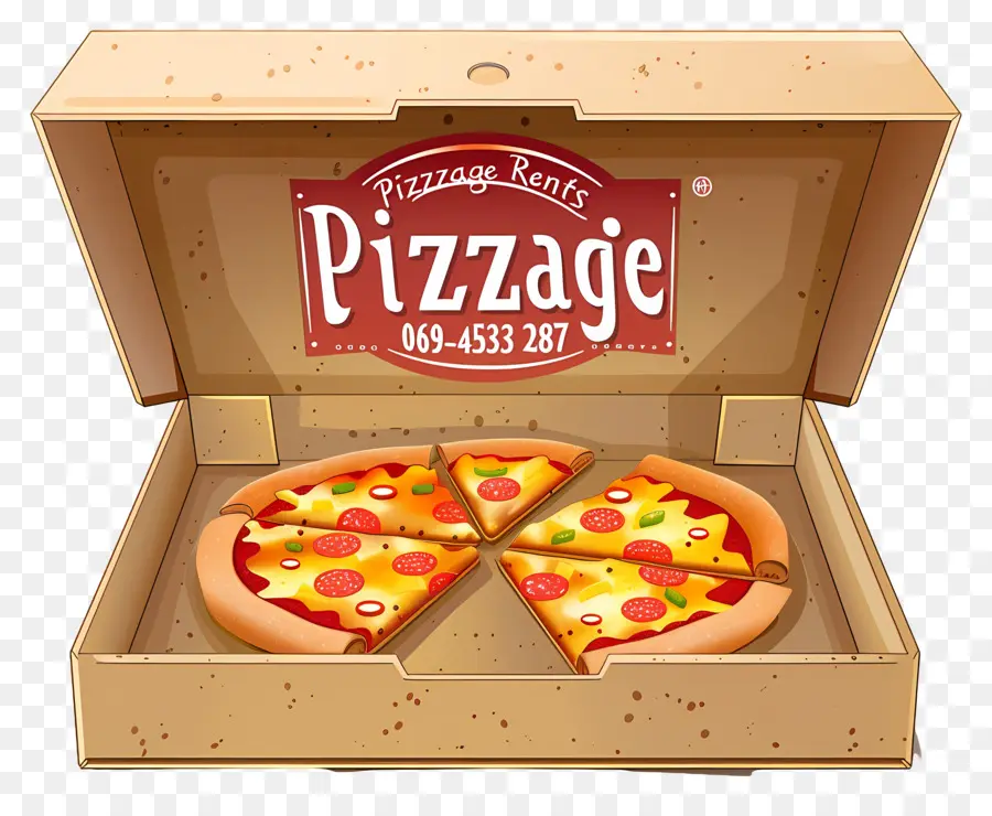 Boîte à Pizza，Pizza PNG