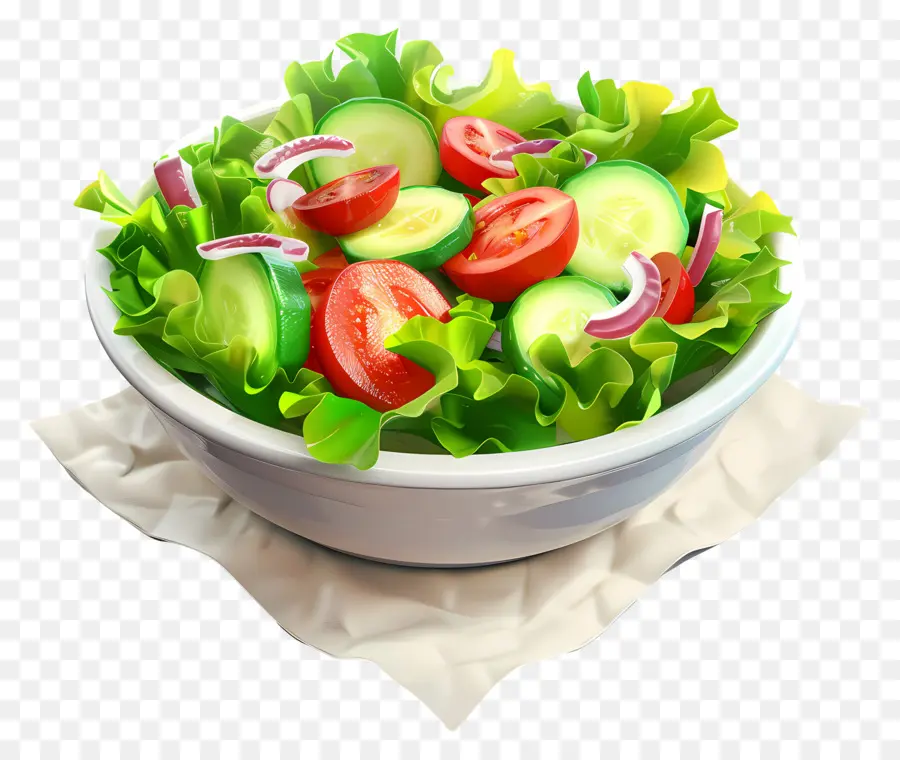 Salade Santé，Salade De Légumes PNG