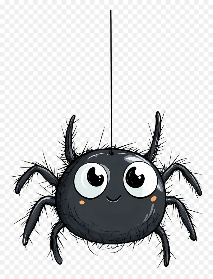 Araignée D'halloween，Araignée De Dessin Animé PNG