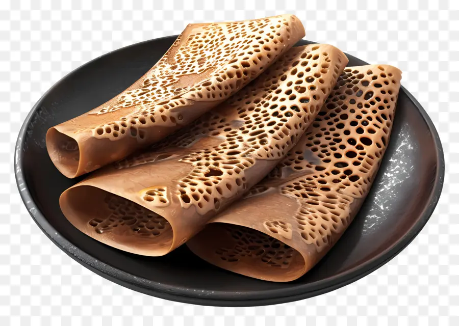 Cuisine Africaine，Pain Injera PNG