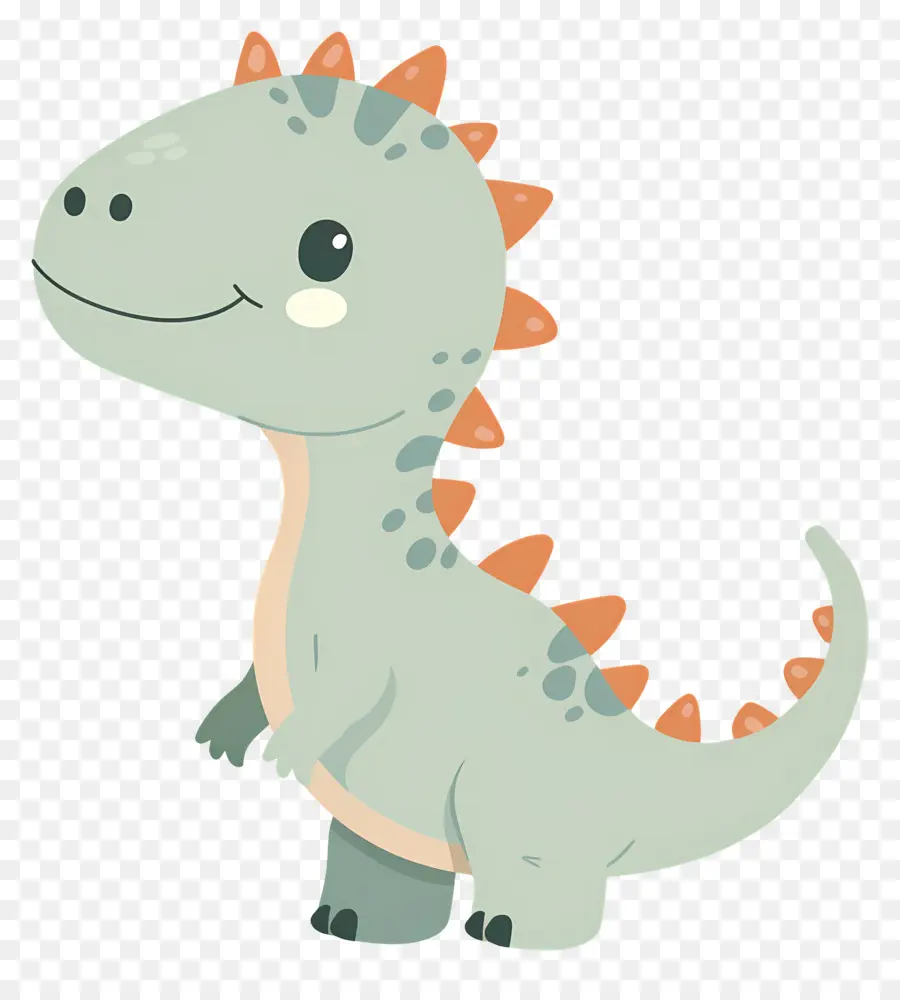 Dinosaure De Dessin Animé，Dinosaure Violet PNG