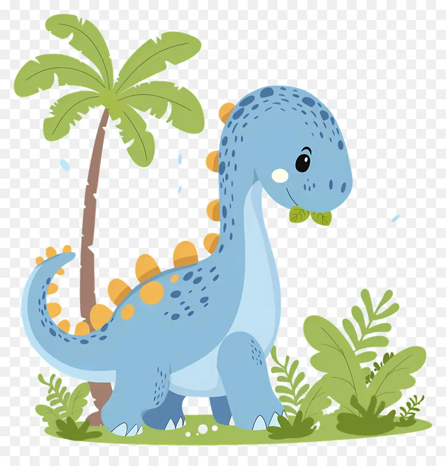 Dinosaure De Dessin Animé，Dinosaure Vert PNG