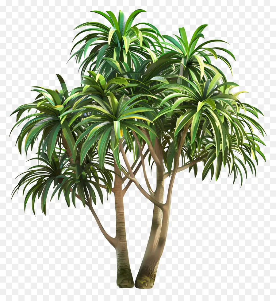 Arbre 3d，Arbre Dracaena PNG