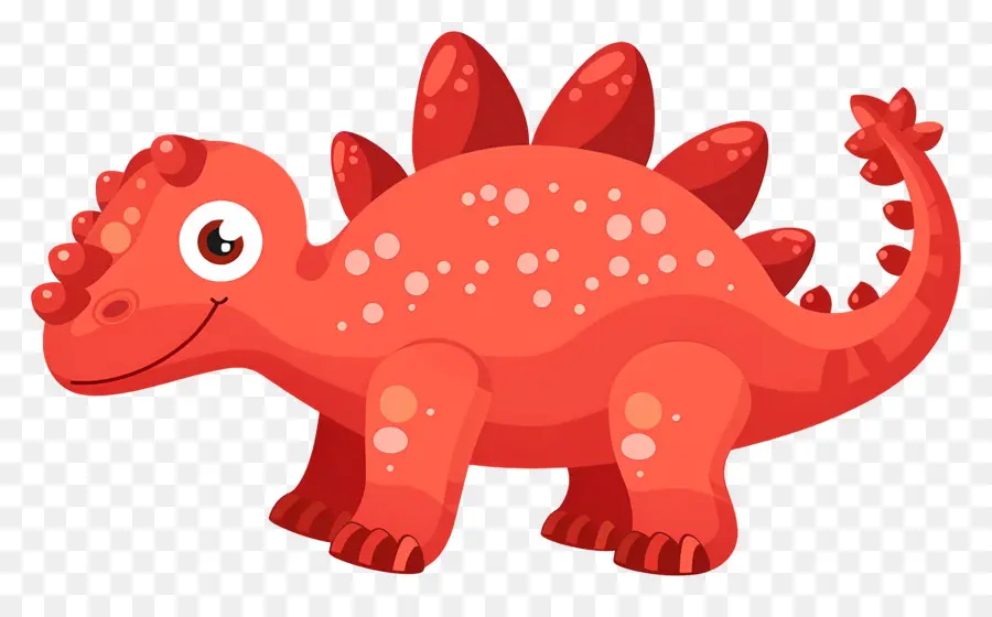 Dinosaure De Dessin Animé，Dinosaure Orange PNG