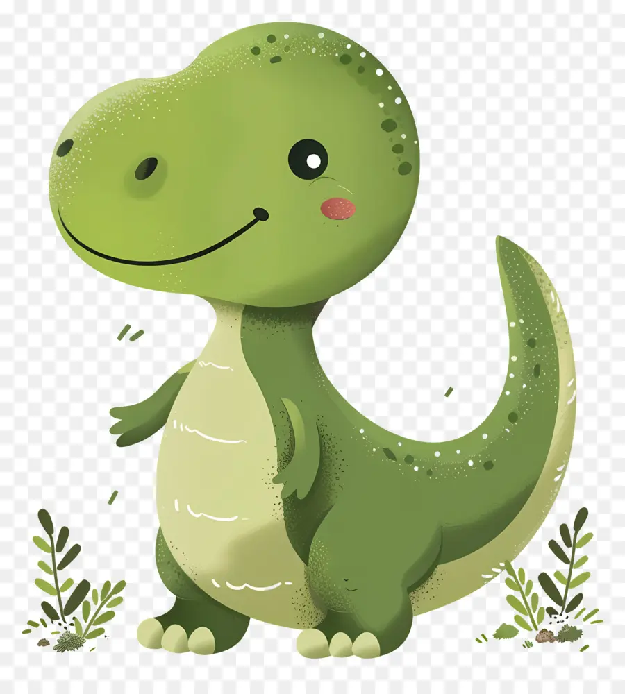 Dinosaure De Dessin Animé，Dinosaure Violet PNG