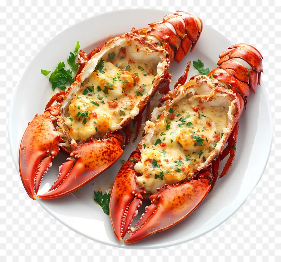 Homard Thermidor，Homard Farci PNG