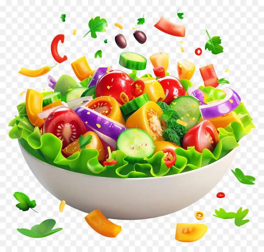 Salade Santé，Salade Feuillue PNG