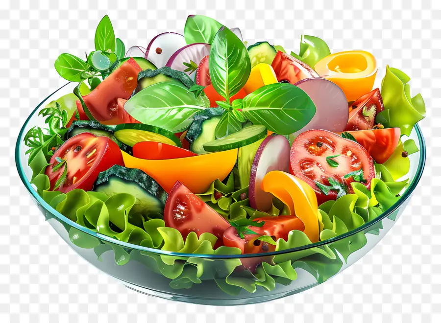 Salade Fraîche，Salade Mixte PNG