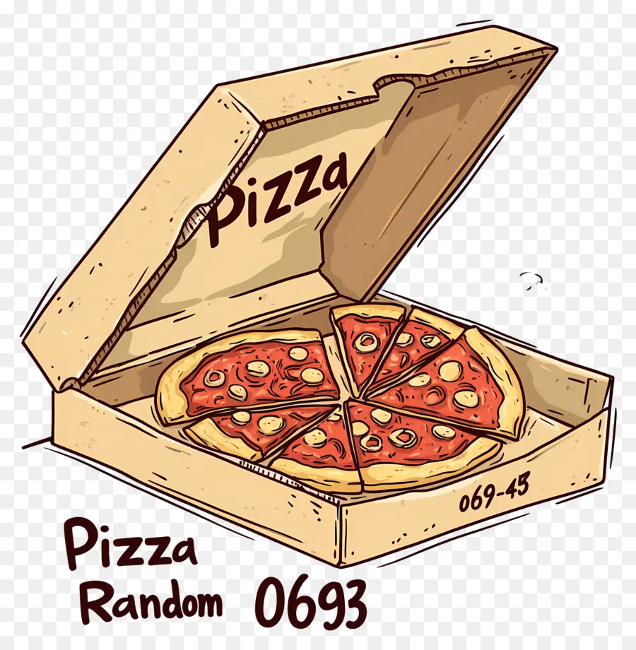 Boîte à Pizza，Pizza PNG