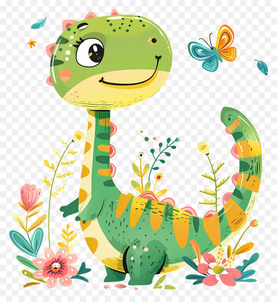 Dinosaure De Dessin Animé，Dinosaure Mignon PNG