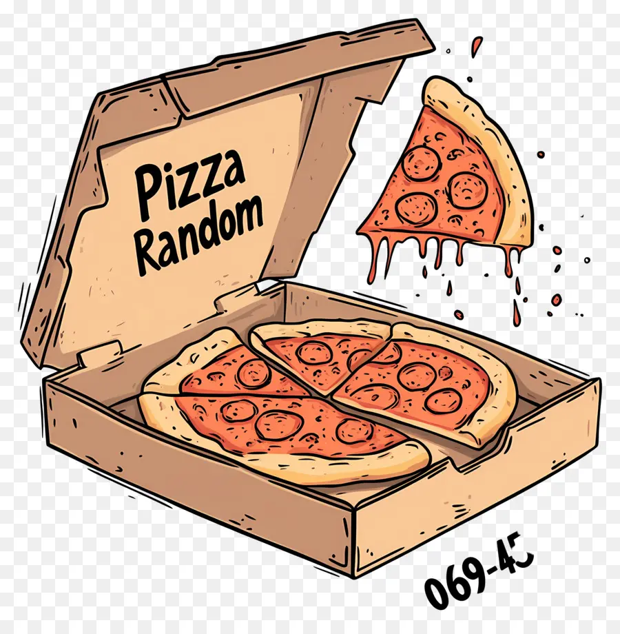 Boîte à Pizza，Pizza PNG