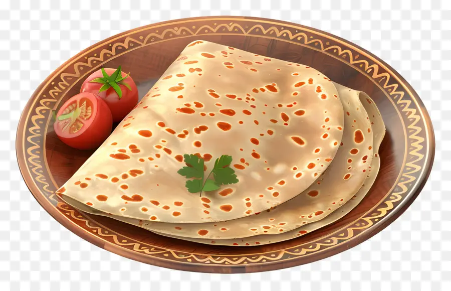 Cuisine Africaine，Chapati PNG