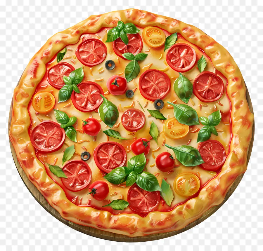 Pizzas 3d，Pizza PNG