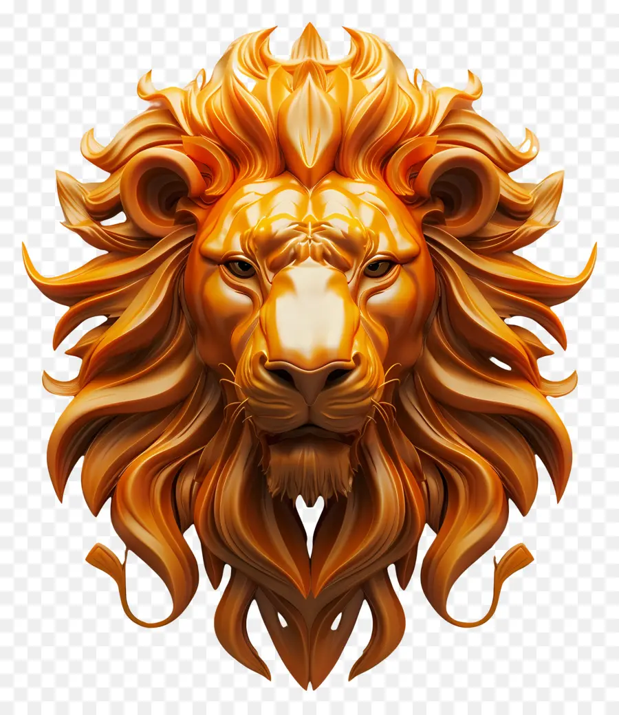 Visage De Lion，Tête De Lion PNG