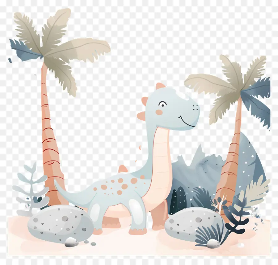 Dinosaure De Dessin Animé，Dinosaure Mignon PNG