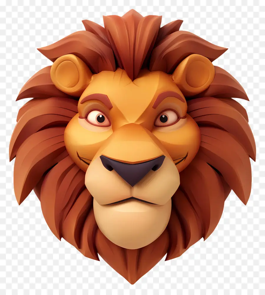 Visage De Lion，Lion PNG