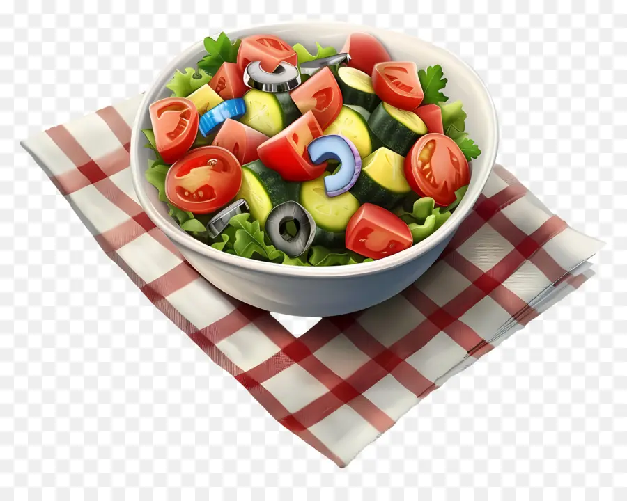 Salade Santé，Salade De Légumes PNG