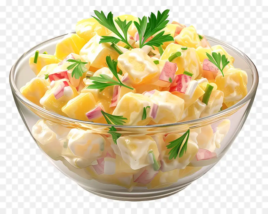 Salade De Pommes De Terre，Bol PNG