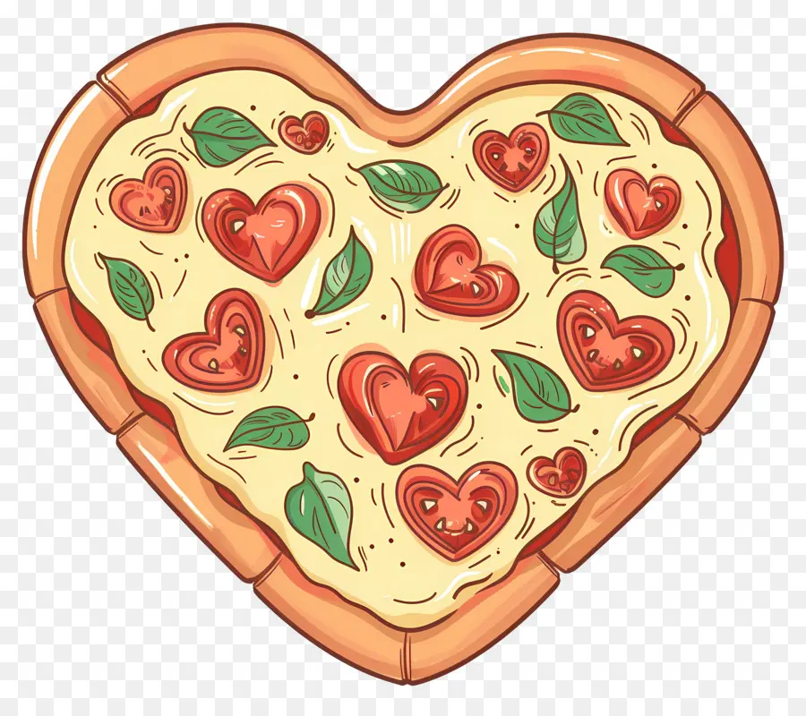 Pizza Coeur，Pepperoni PNG