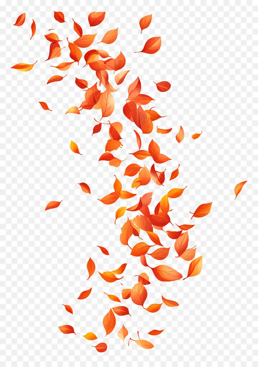 Feuilles Qui Tombent，Automne PNG