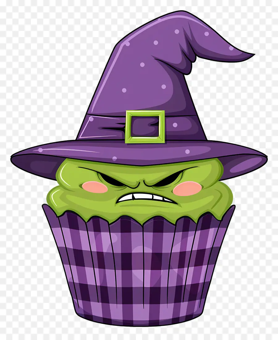 Petit Gâteau D'halloween，Petit Gâteau De Sorcière PNG