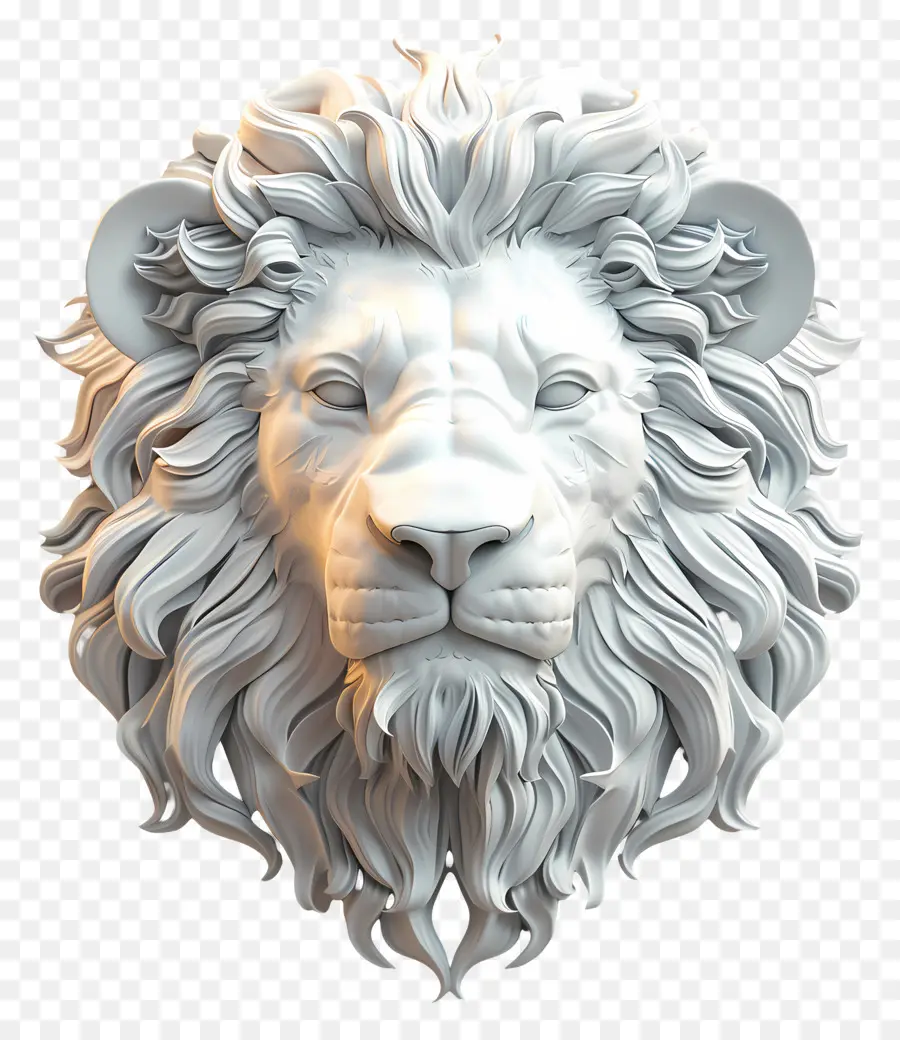 Visage De Lion，Lion PNG