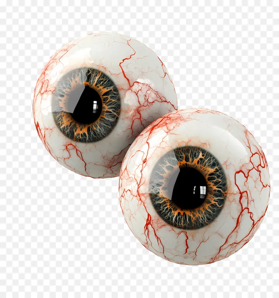 Globe Oculaire D'halloween，Globes Oculaires PNG