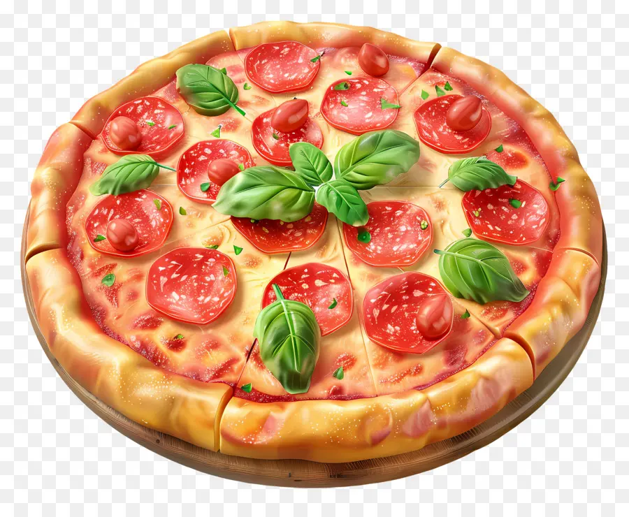 Pizza Italienne，Pizza PNG