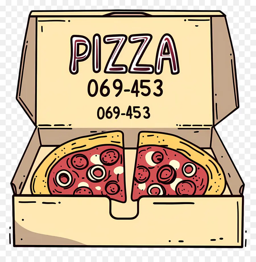 Boîte à Pizza，Pizza PNG