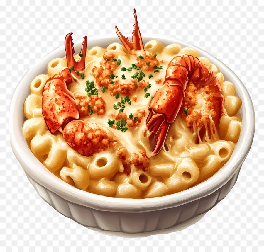 Plat De Homard，Macaroni Au Fromage Au Homard PNG