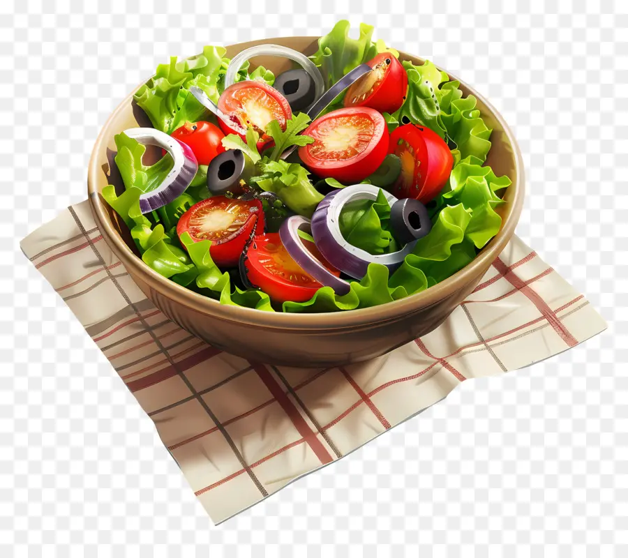 Salade Santé，Salade De Légumes PNG