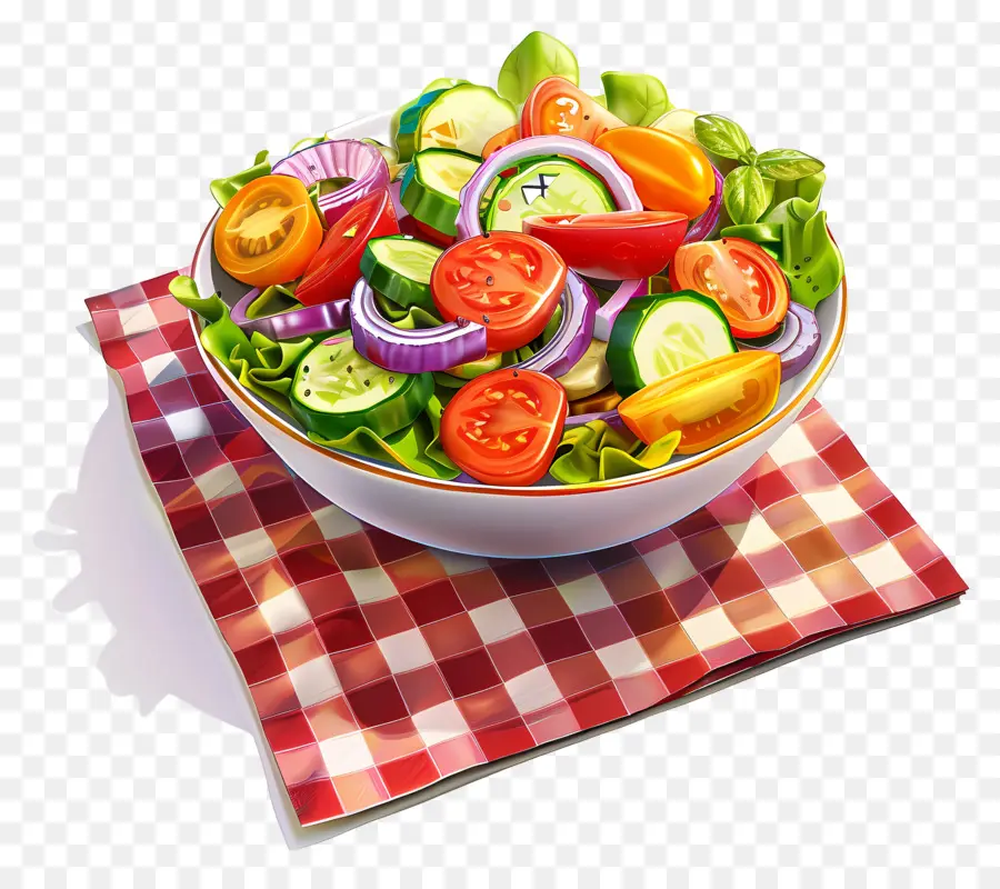 Salade Santé，Salade De Légumes PNG