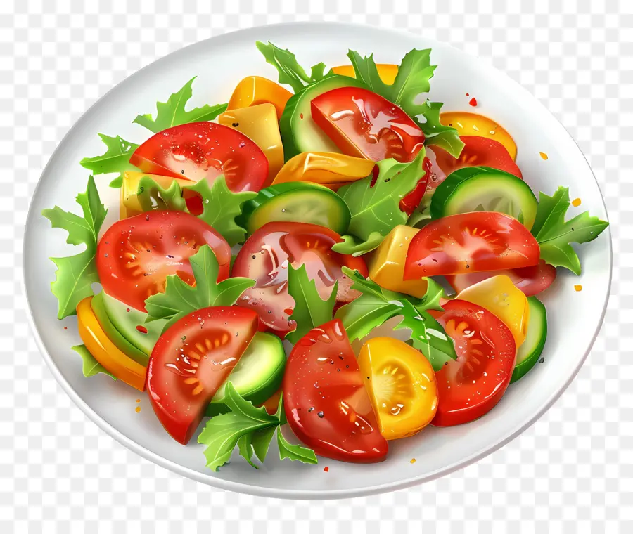 Salade Fraîche，Salade Colorée PNG