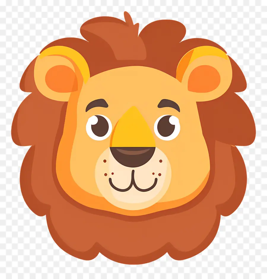 Visage De Lion，Lion PNG