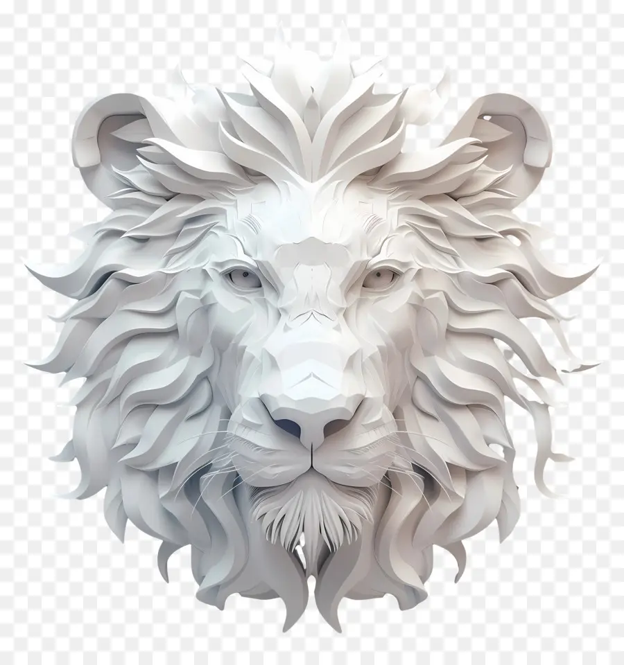 Visage De Lion，Lion PNG