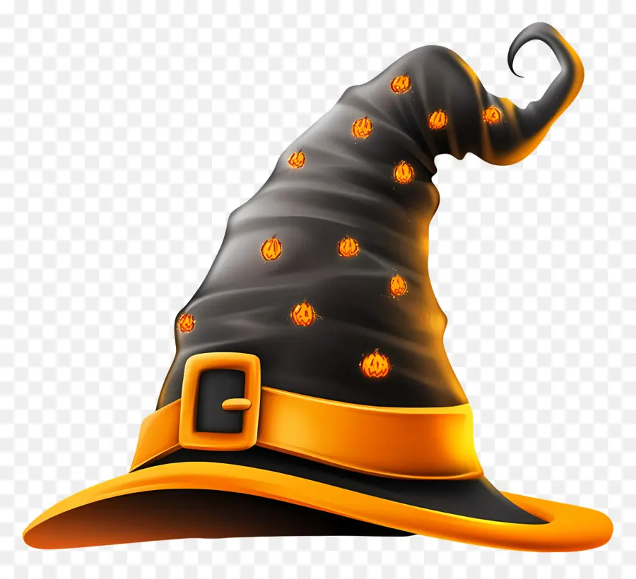 Chapeau D'halloween，Chapeau De Sorcière PNG