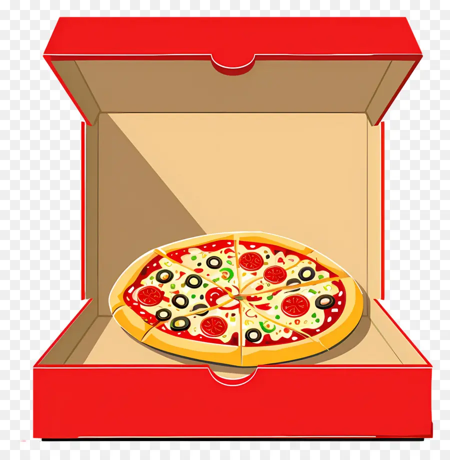 Boîte à Pizza，Pizza PNG