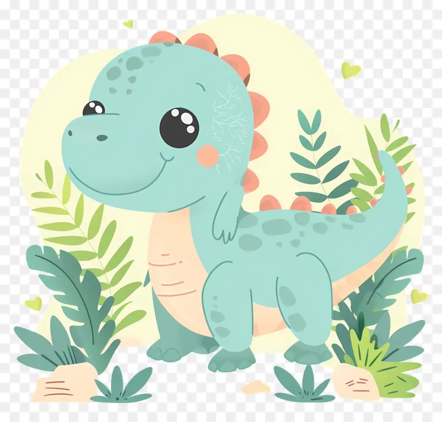 Dinosaure De Dessin Animé，Dinosaure Mignon PNG