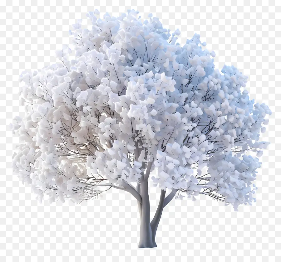 Arbre Enneigé，Hiver PNG