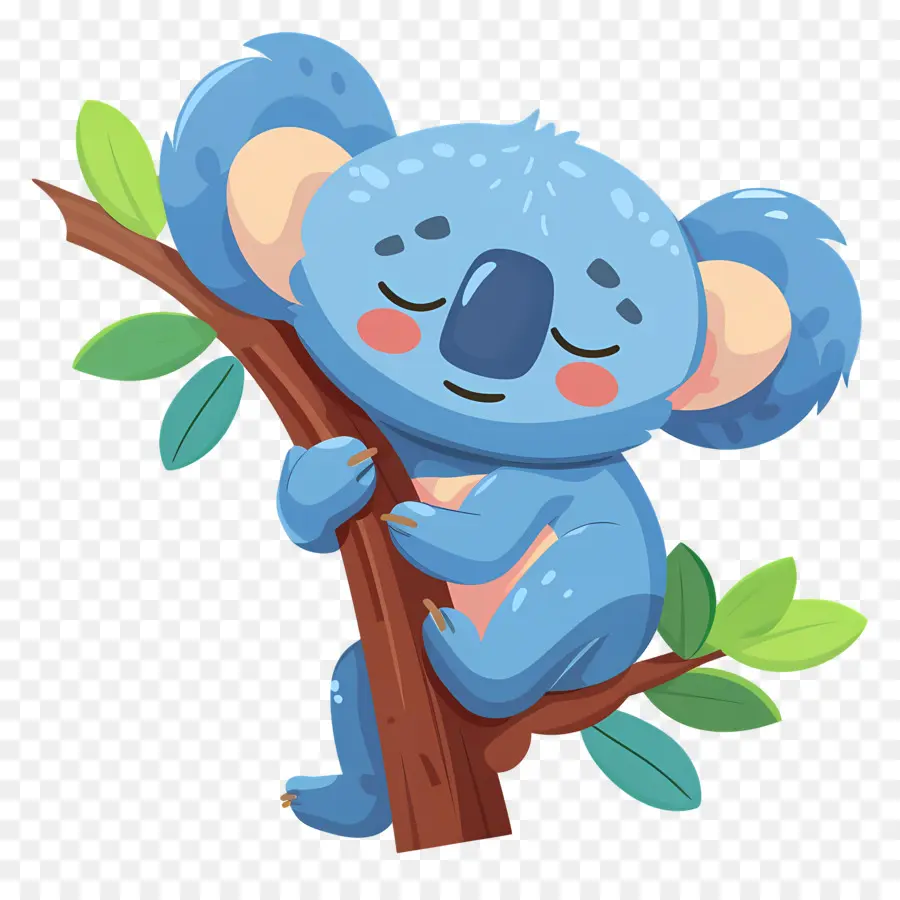 Koala Mignon，Koala Bleu PNG