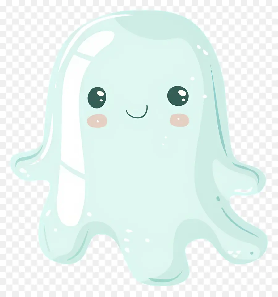 Fantôme De Dessin Animé，Méduse Mignonne PNG