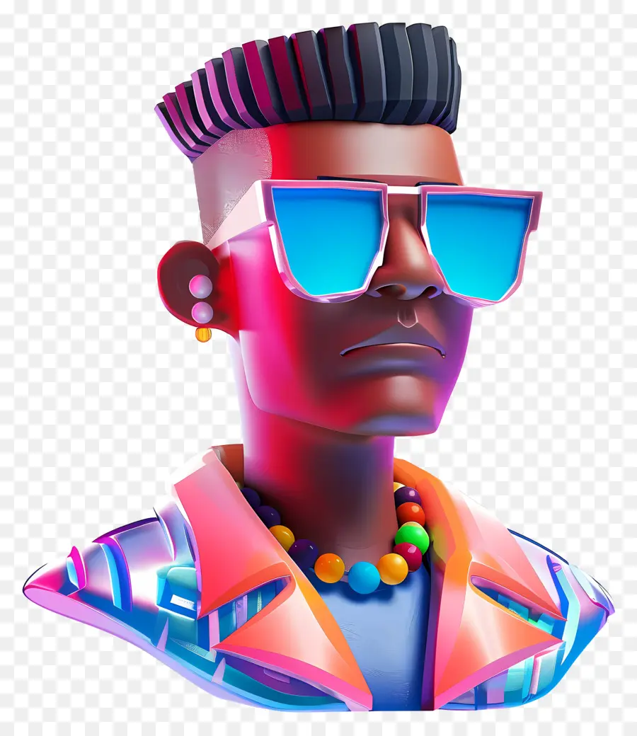 Homme Cool，Avatar élégant PNG