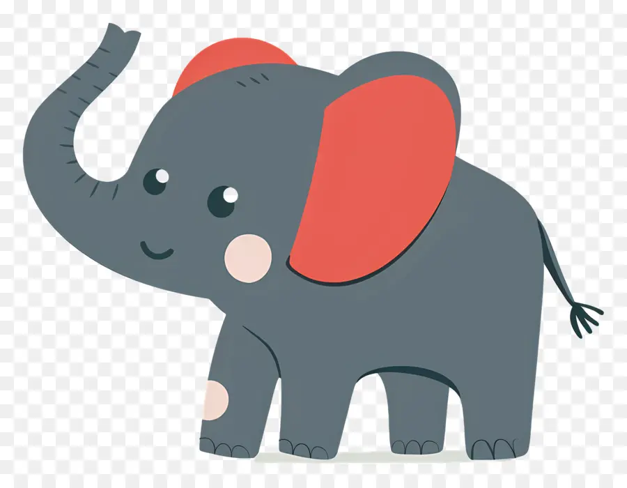 Éléphant Mignon，Éléphant Bleu PNG