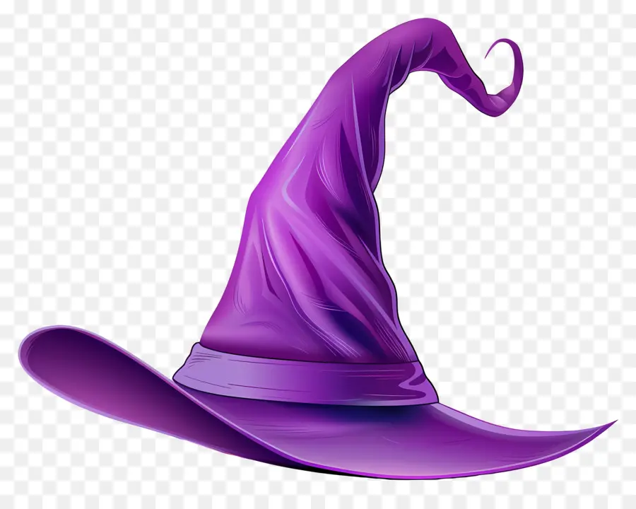 Casquette D'halloween，Chapeau De Sorcière Violet PNG