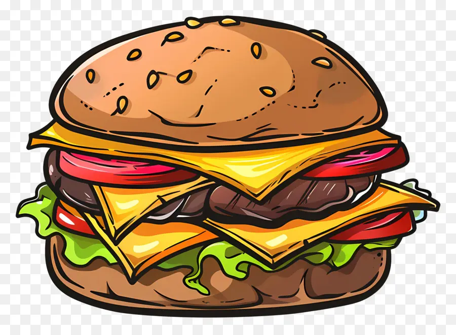 Burger De Boeuf，Hamburger PNG