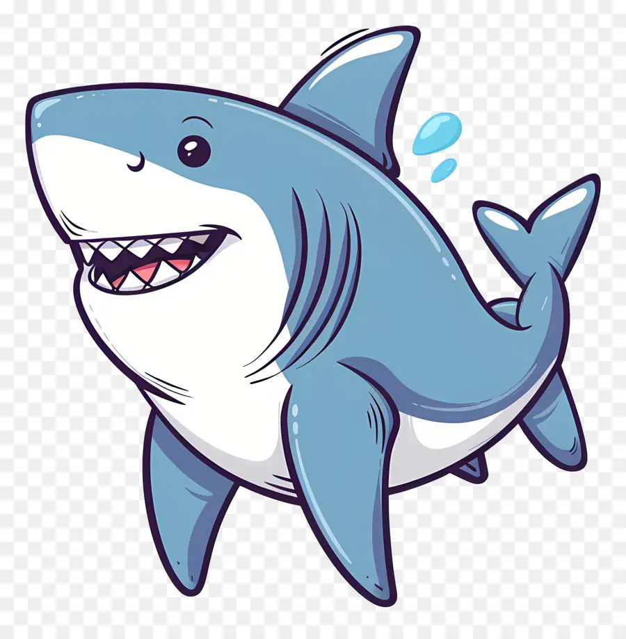 Requin Mignon，Requin Bleu PNG