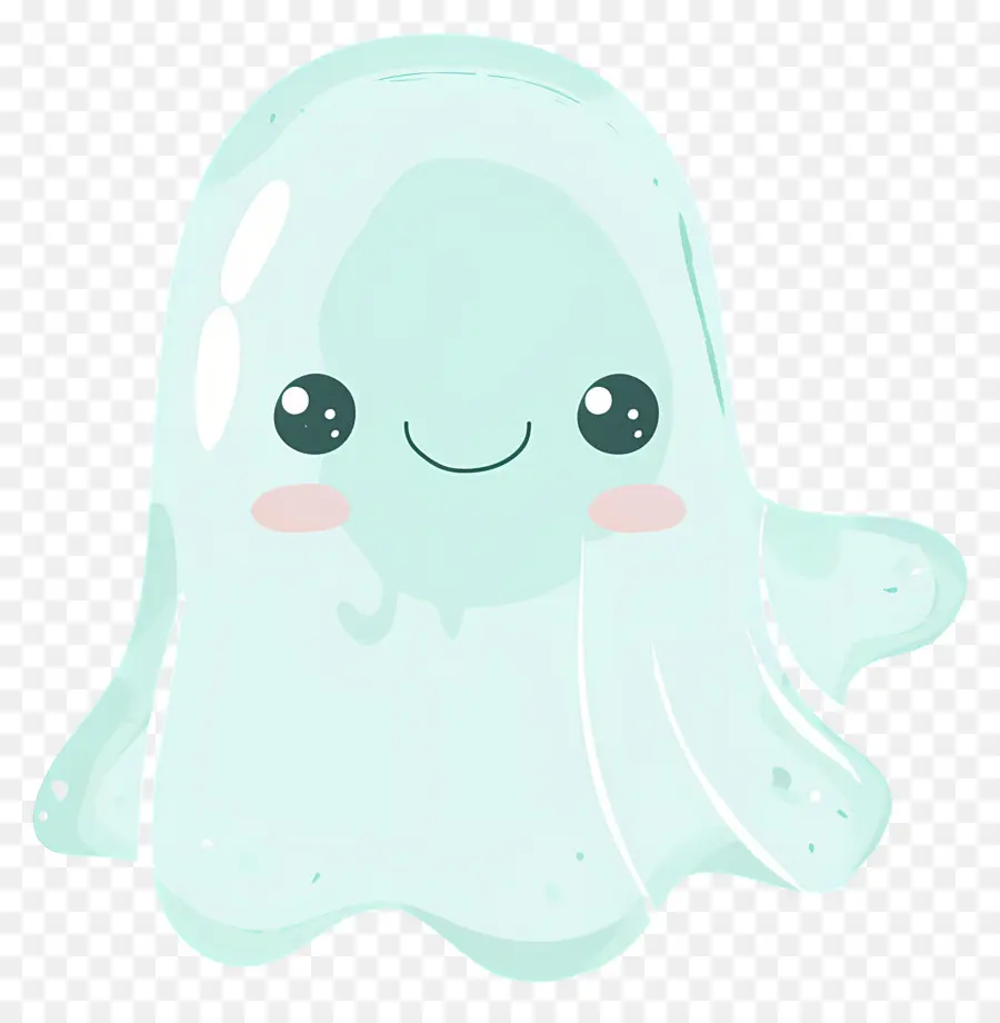 Fantôme De Dessin Animé，Méduse Mignonne PNG