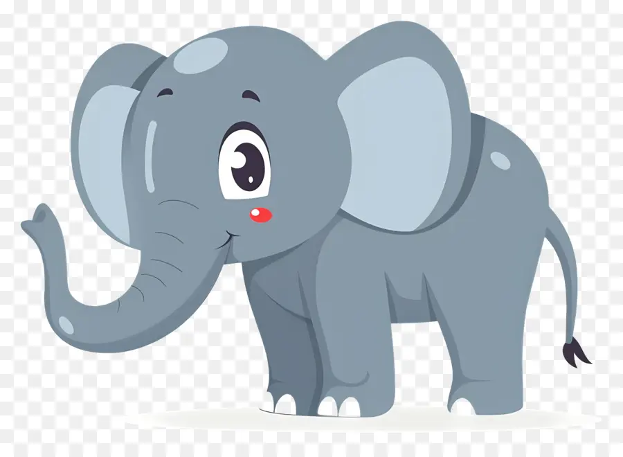 Éléphant Mignon，Éléphant Bleu PNG